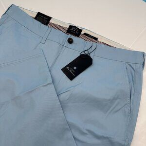 Ben Sherman Men's Slim Fit Stretch Chino Pants, Size‎ W38 x L32, Cerulean Blue